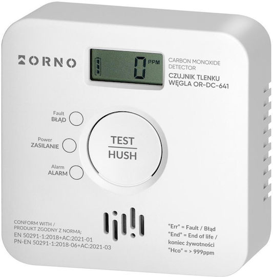 Orno Detector Autonom de Monoxid de Carbon CO Wi-Fi