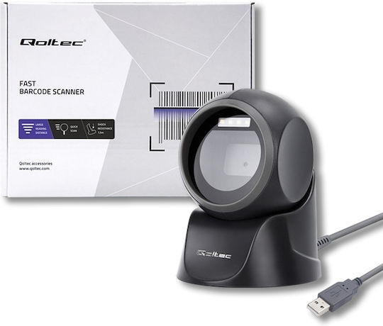 Qoltec Ring Scanner Ασύρματο με Δυνατότητα Ανάγνωσης 2D και QR Barcodes