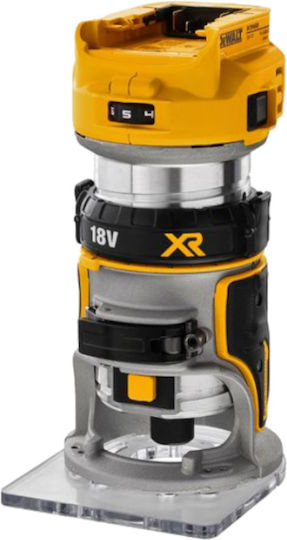 DEWALT DCW604N Рутер За Потапяне 18V Безчеткови Solo Със Скоростно Регулиране И Система За Прахосмукачка