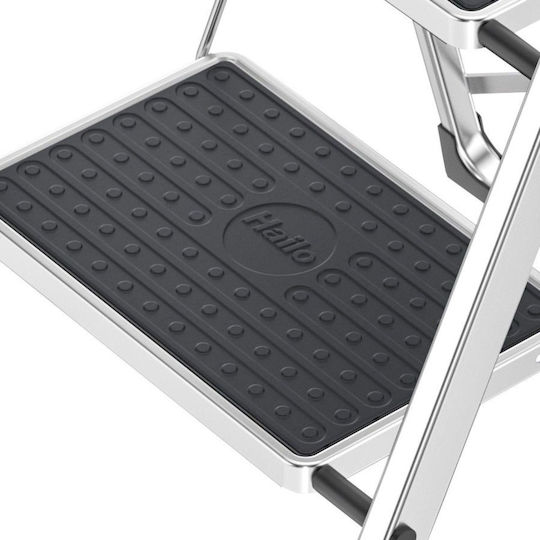 Folding Step Stool K70 Standardline Aluminum 3 Steps Safety Handle