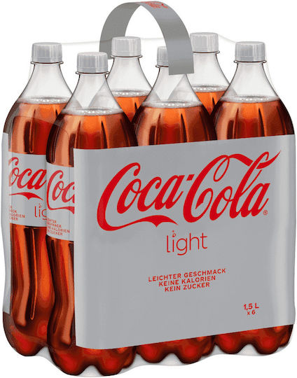 Coca-Cola Cola με Ανθρακικό, Χωρίς Ζάχαρη σε Μπουκάλι 01-01-042 1500ml