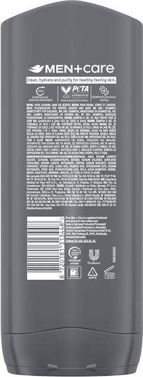Dove Men+ Care Clean Comfort Moisturizing Creamy Shower Gel for Men 400ml
