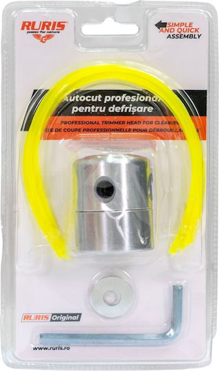 Ruris Trimmer Head Professional Clearing Line Square Profile 4 Mm