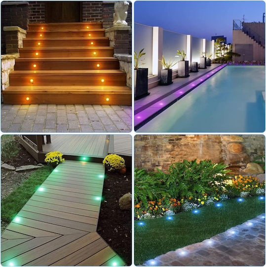 Decorative LED RGB Light 20pcs 3x3cm