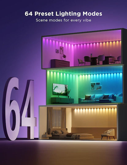 Govee LED Strip RGBIC Light 5m with Power Supply