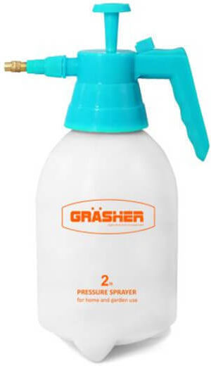 Grasher Ψεκαστήρας Προπιέσεως με Χωρητικότητα 2lt 2.5bar σε Λευκό χρώμα