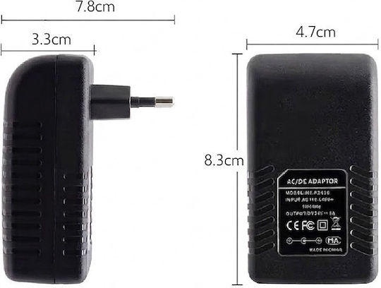 E Zy.Net HX-P2410G Injector PoE+