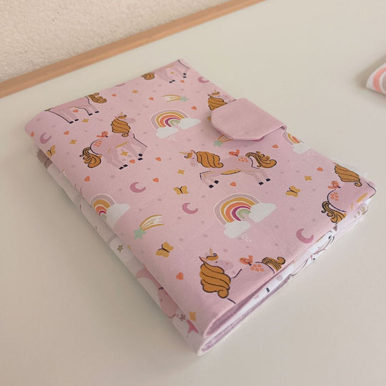 Magnolia Handmade Handmade Baby Health Book Cover For Girl