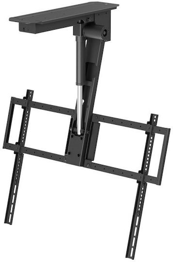 Maclean Energy MC-176 T Βάση Τηλεόρασης Οροφής έως 86" και 55kg Μαύρο