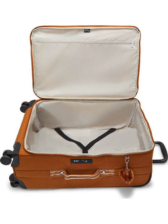 Kipling Valiză Mare De Călătorie Mokka Cu Înălțimea 72 Cm