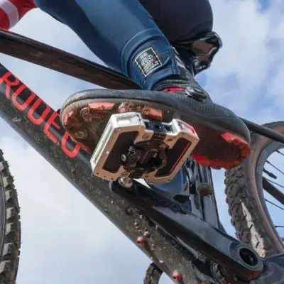 PRO Fahrradpedale Clipless Silber