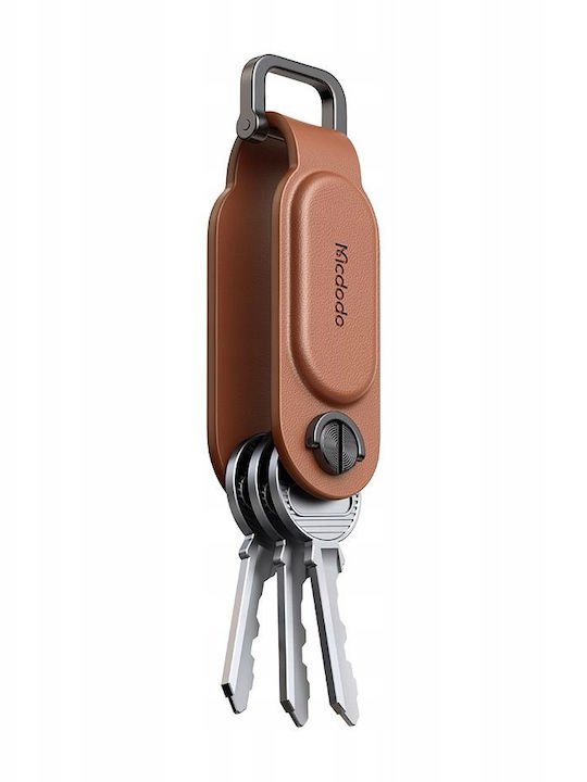 Mcdodo Gps Key Locator Apple Find My Keychain Organizer Brown