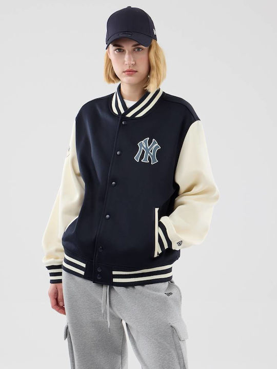 MLB Bomber Jacket Navy