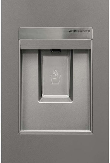 Sharp Хладилник с две врати 587л NoFrost В186xШ84xД75см Inox SJ-NTA35CHDIE