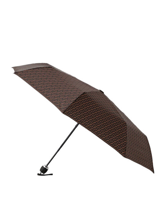 Liu Jo Automatischer Kompakter Regenschirm Braun