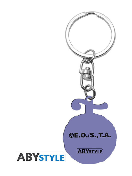 Abysse Plastic Purple Keychain