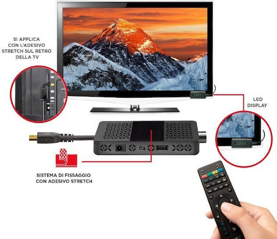 Gbc Jollyline Jl43703 Full Hd Dvbt-2 Stick Receiver Hdmi
