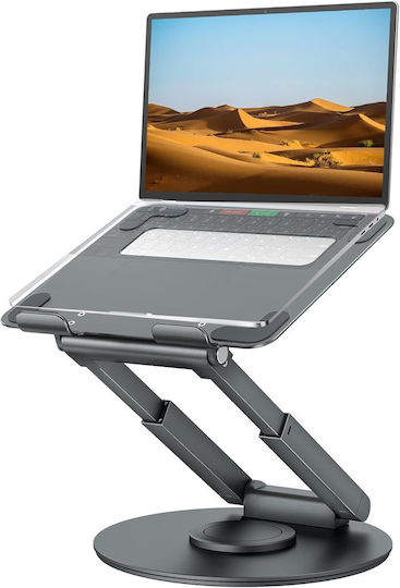 Tounee Stand de susținere pentru laptop până la 17" Gri B09Y8B81F7