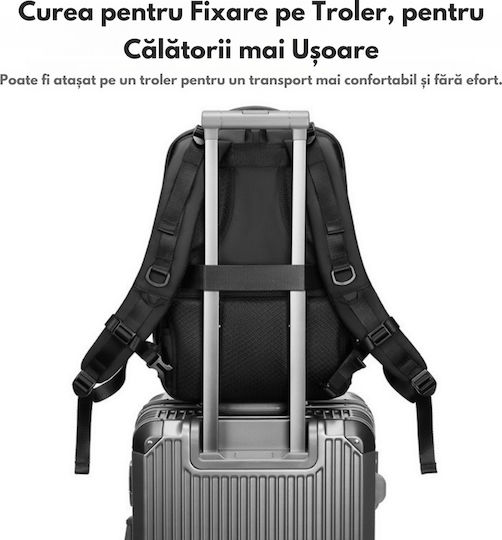 Rucsac Foto Multifuncțional 2 În 1 Geantă Profesională Pentru Camere Dslr Mirrorless Camere Sport Dronă Suport Pentru Trepied Obiective Accesorii Compartiment Pentru Laptop Impermeabil Rucsac Cu Buzunare Multiple Capacitate Mare 20x43x30 Cm