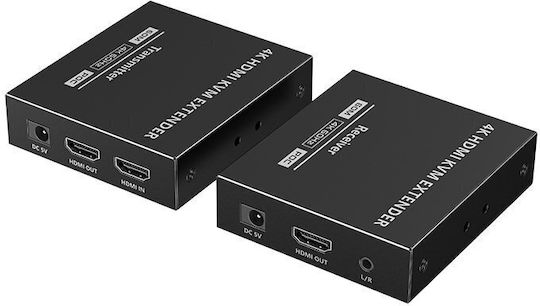 Lenkeng Kvm Hdmi Extender Over Ethernet 4k60hz 70m Loop Poc Lkv565kvm-p