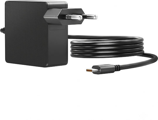 Avizar Încărcător de rețea USB-C 65W pentru laptop Lenovo Power Delivery Carcasă ignifugă Negru