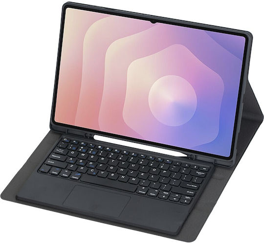 Tablet Case Bluetooth Keyboard Touchpad Pen Holder Samsung Galaxy Tab S11 Ultra 14.6 Black