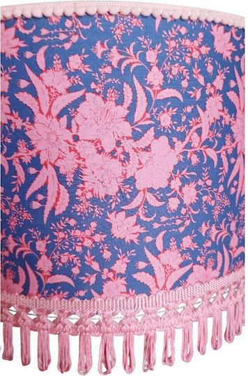 Deckenleuchte Rosa mit Lampenbirnensockel E27 35x25cm