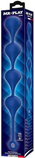 Mr Play Anal Perlen XLarge Blau