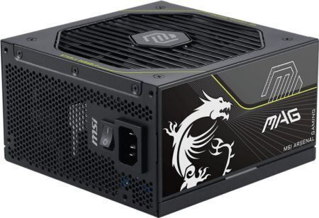 MSI MAG A1000PLS PCIE5 1000W Μαύρο Τροφοδοτικό Υπολογιστή Full Modular 80 Plus Platinum