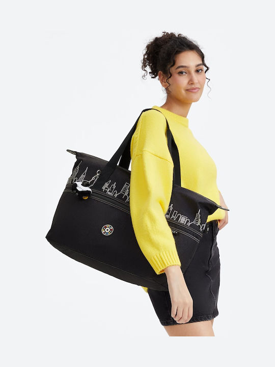 Women's Tote Bag Black IA7G3 FR9