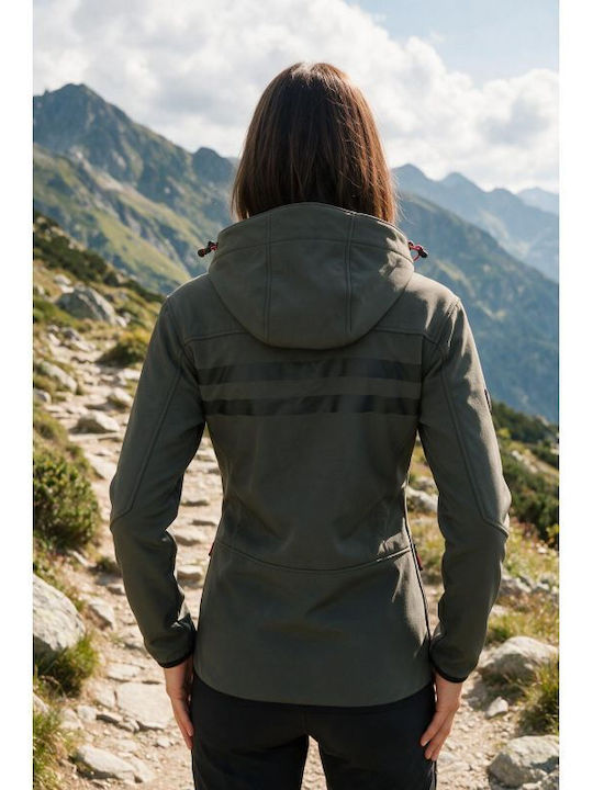 Softshell Γυναικείο Μπουφάν Black