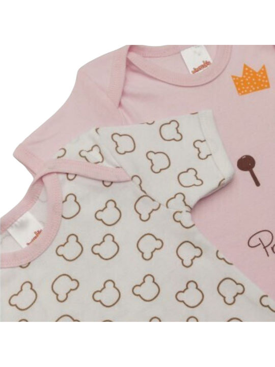 Minerva Teddy princess Mâneca scurta Multicolor 2buc