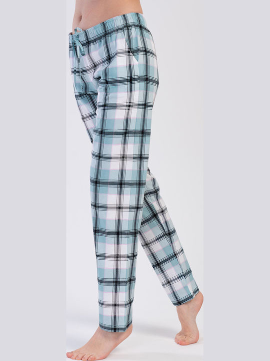 Vienetta Secret Summer Women's Pyjama Trousers Green