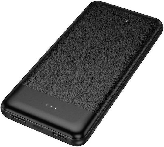 Hoco J153 Power Bank 10000mAh 10W mit 2 USB-A Ausgangsanschlüsse Schwarz