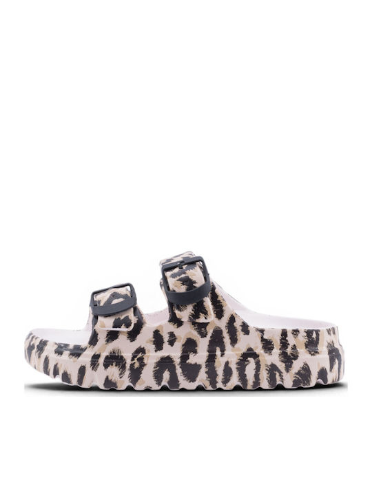 Slides in Beige Colour