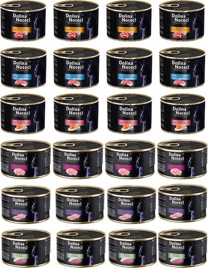 Dolina Noteci Premium Nasses Katzenfutter für Katzen 24x185gr
