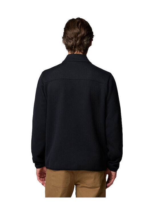 Weather Men's Fleece Jacket Fleece Black