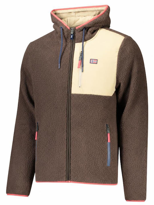 Men's Brown Cardigan