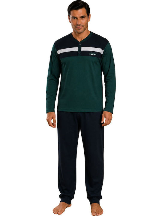 Rimoli Winter Men's Pyjamas Cypress Green