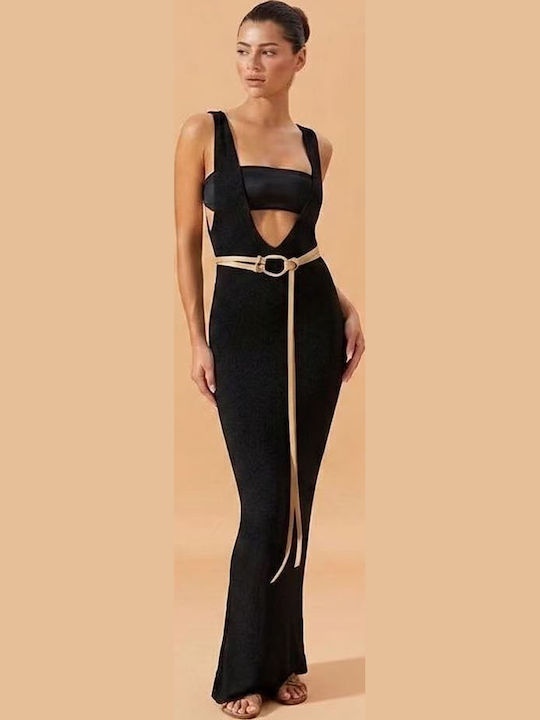 SweetFashion Φόρεμα Παραλίας Μάυρο