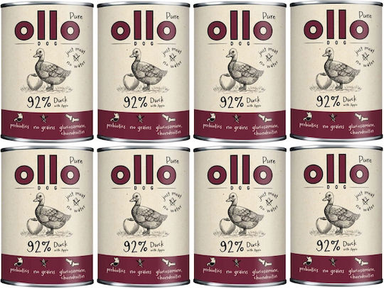 Ollo Hrana Umedă Pentru Câini 8x400gr