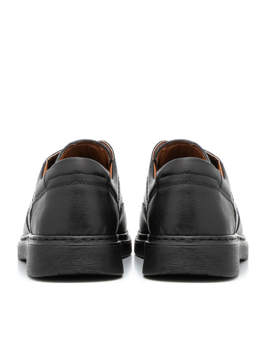 Leather Men's Casual Shoes Anatomic Black