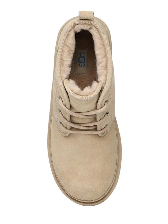Neumel Suede Men's Boots Beige