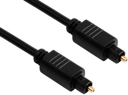 Оптичен кабел Vcom Cv905-1.8m Toslink M към Toslink M 1.8m черен