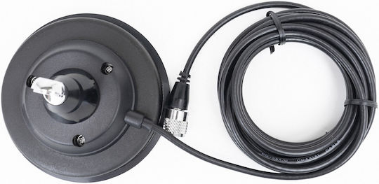 Pni 120/dv Suport Magnetic Antenă 125mm Cablu 4m Ștecăr Pl259