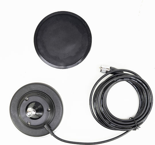 Pni 120/dv Suport Magnetic Antenă 125mm Cablu 4m Ștecăr Pl259