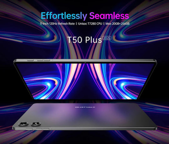 Teclast T50 Plus 2025 4G 11" Tablet (8GB/256GB/Keyboard/Stylus/Case) Grey