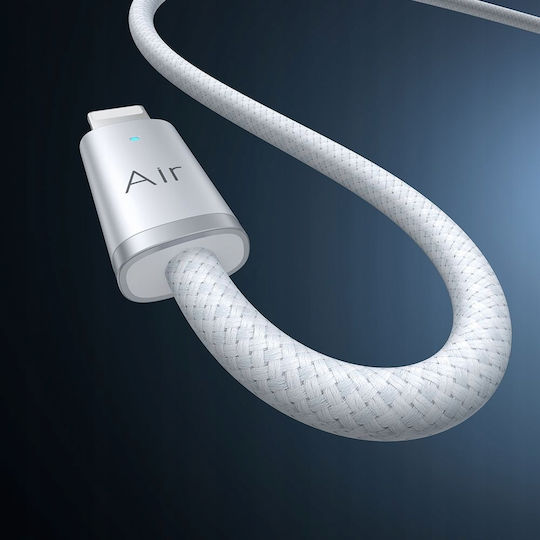 Mcdodo Cablu Lightning Usb-C Încărcare Rapidă Usb Tip C 36W 1M Led Negru