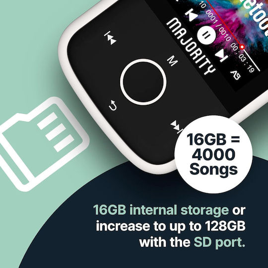 Majority Portable MP3 Player 16GB Plus Earphones