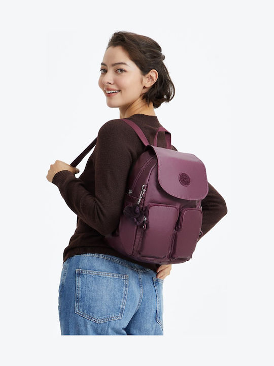 Kipling Geantă Rucsacuri Copii Burgundy 33.5x27x19cm